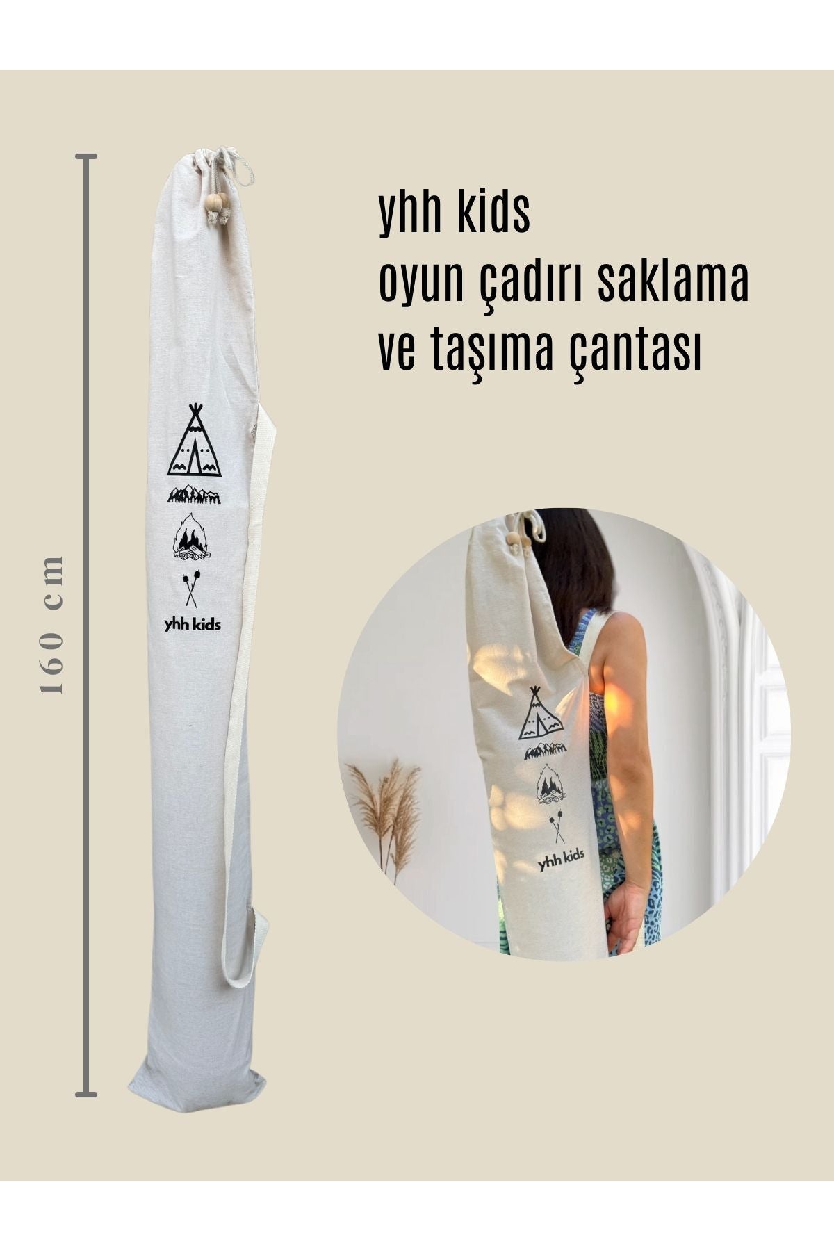 YHH Kids oyun çadırı taşıma çantası