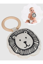 Ahşap Halkalı Bebek Diş Kaşıyıcı Peluşlu Diş Kaşıma Oyuncağı Koala