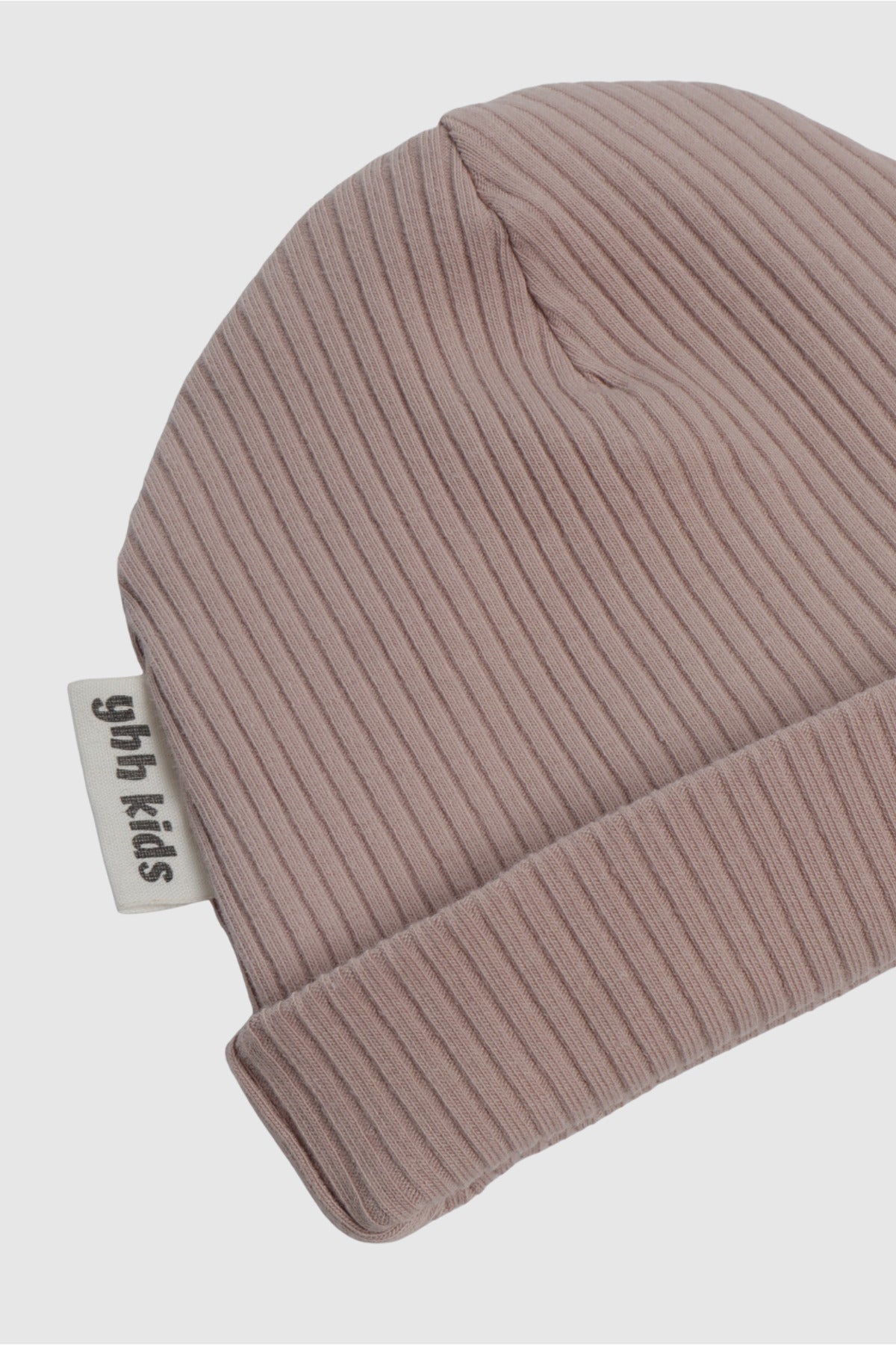 Yeni Doğan Şapka & Eldiven Seti – %100 Pamuklu Penye Extra Yumuşak Hafif Terletmez, 0-6 Ay Unisex - Gölge Grisi