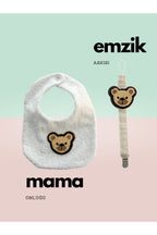 Teddy Bebek Emzik Askısı & Mama Önlüğü SU GEÇİRMEZ