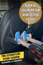 TravelEase Araba Bebek Ayak Uzatma Aparatı – Yükseklik Ayarlı Çocuk Ayak Desteği