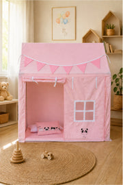 CasaMio Maisonnette lumineuse avec coussin & oreillers - Rose