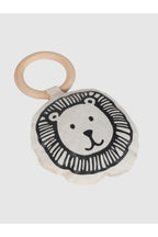 Ahşap Halkalı Bebek Diş Kaşıyıcı Peluşlu Diş Kaşıma Oyuncağı Koala