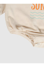 Bebek Oversize Sweatshirt Zıbın Bej