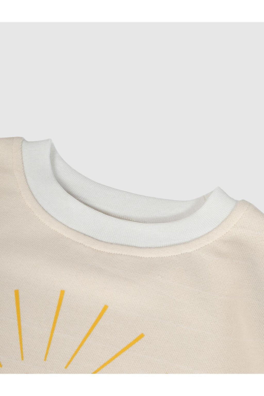 Bebek Oversize Sweatshirt Zıbın Bej